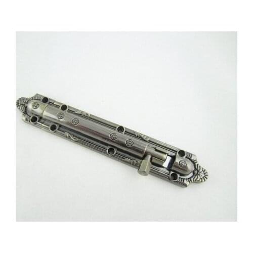 6'' Decorative Antique Bronze Bolt, Latch For Windows Or Furniture(Length:185mm,Width 30mm)