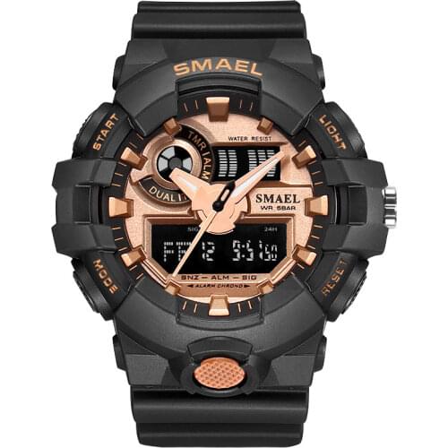 Kids Watches SMAEL Top Brand Luxury LED Digital Watch Boys Military Sport Style Wristwatches Shock Resistant Relogio Masculino