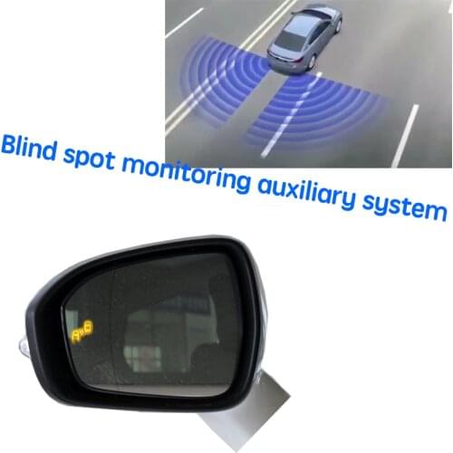 Car BSD BSM BSA Blind Area Spot Warning Drive Mirror Rear Radar Detection System For Ford For Mondeo MK5 2012~2020