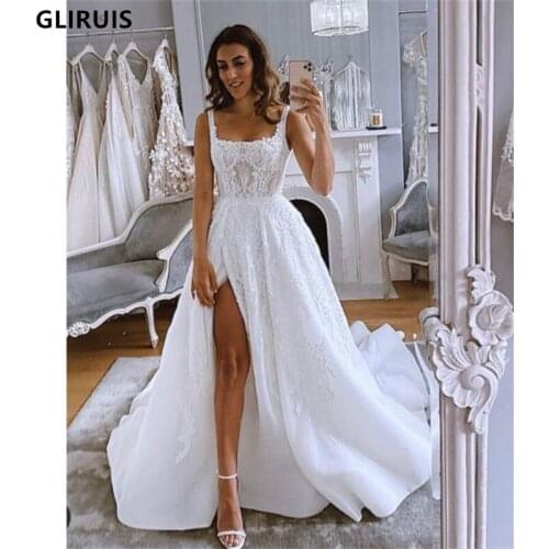 Кружевные свадебные платья GLIRUIS China At AliExpress