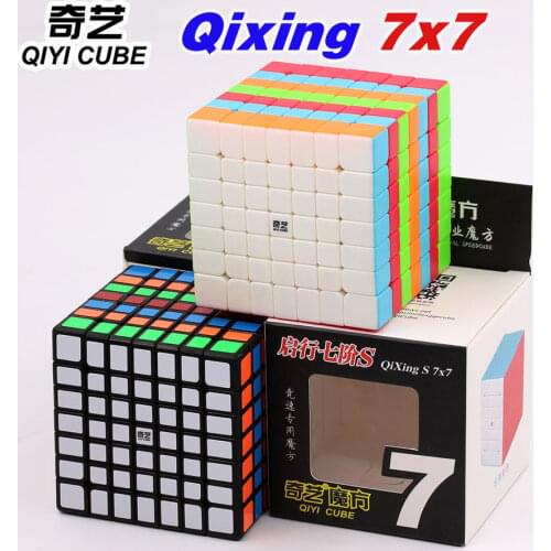 QiYi Magic Cube 7x7 Magic Puzzles Magico Cubo QiXing S 7x7x7 Rubriks Professional Educational Speed Cubes Twist Toys Game Gifts