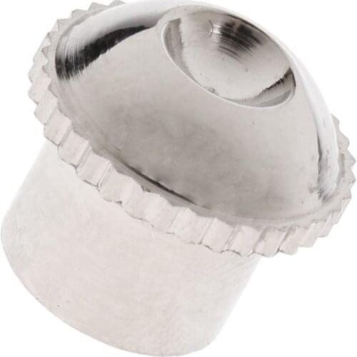 Nickel Plated Piccolo Head Crown Headjoint Screw Cap Piccolo Repair Parts Accessories