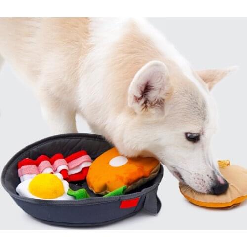 Pet Snuffle Mat Interactive Slow Feeding Mat Dog Foraging Pad Slow Food Feeder Leak Food Anti Choking Training Blanket Nose Work