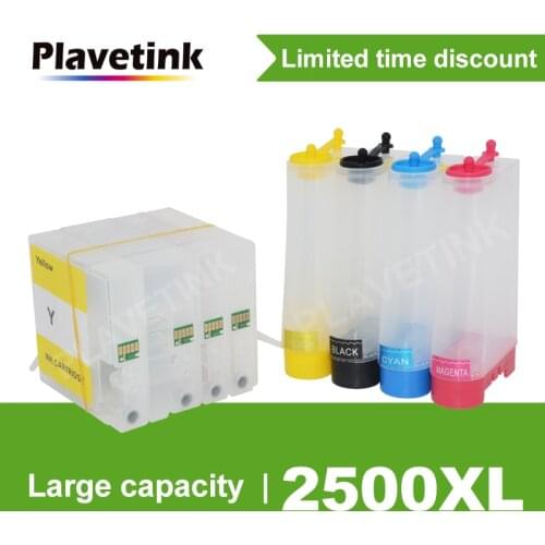 Plavetink PGI 2500 CISS Ink Tank System For Canon MAXIFY IB4050 Ib4150 MB5050 MB5150 MB5350 Printer With Reset Chip