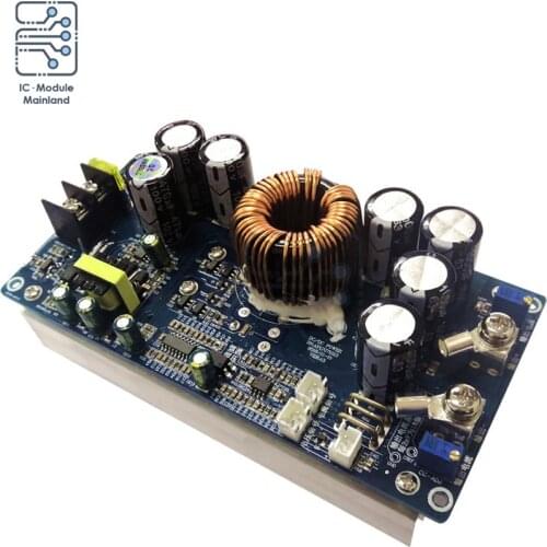 DC20V-70V 800W Adjustable Step-Down Power Supply Module High Power Constant Voltage Constant Current Regulator Module