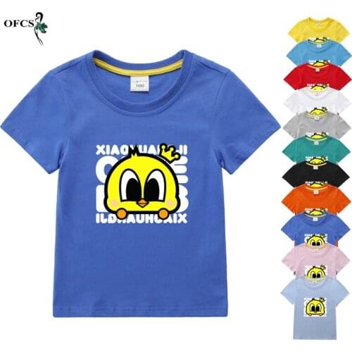 Selling Retail Clothes Summer Fashion Unisex T-shirt Children Boys Girls Short Sleeves Brand Tees Baby Kids Cotton Tops 2-12Year