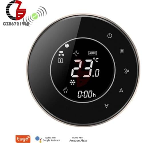 Tuya WiFi Smart Thermostat LCD Display Touch Screen for Electric Floor Heating Water/Gas Boiler Temperature Remote Controller