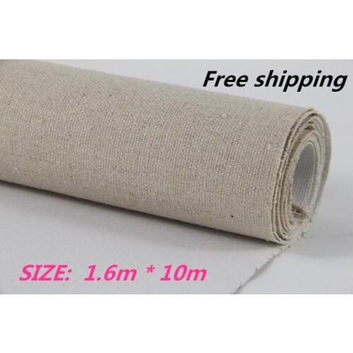 1.6m*10m blank roll for hand painted canvas with wholesale price