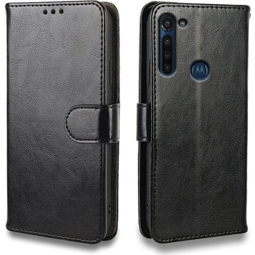 Luxury Case For Motorola Moto E4 E5 G5S G6 G7 G8 Plus Case Moto G7 G8 Power Cases Leather Wallet Card Slot silicone Cover Phone