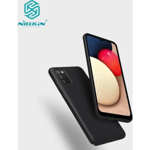 Case For Samsung Galaxy A02s NILLKIN Super Frosted Shield back cover for Samsung Galaxy M02s With Retail package