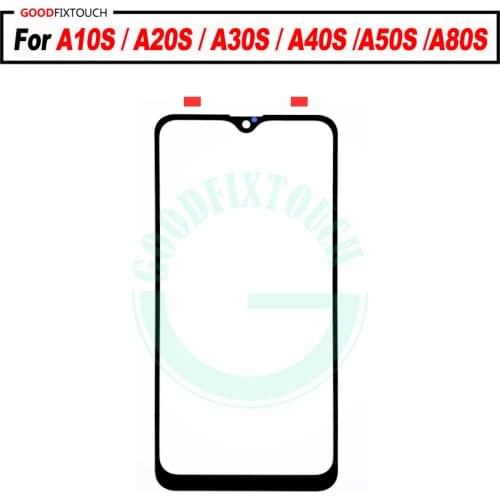 For A10S SM-A107F A20S A207F A30S A307F A40S A407F A50S A507F A80S A807F Front Outer Glass Lens Repair Touch Screen Outer Glass