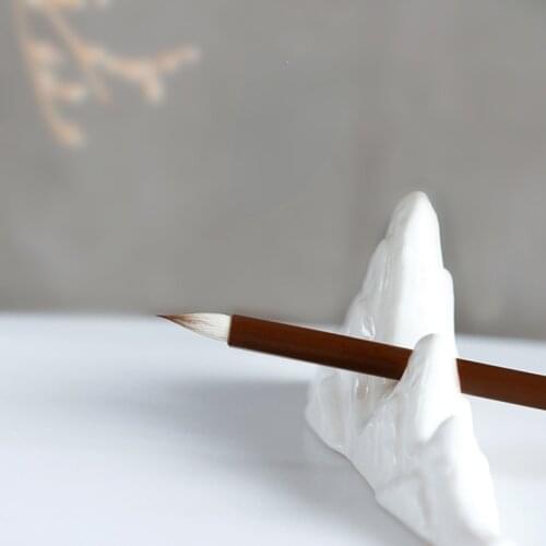 Chinese Calligraphy Practice Brush Pen Weasel Multiple Hairs Small Regular Script Fine Line Watercolor Paint Brush Tinta China