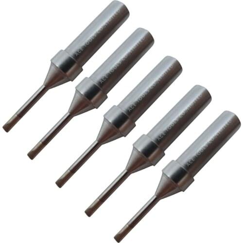 ETR Soldering Tip Chisel 1.6mm Fit WELLER WES51 WES50 WESD51 WE1010NA WE1010EU PES51 PES50 LR21 LR20 Iron Pencil Welding Bit