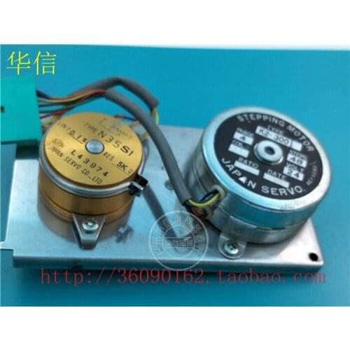 [VK] Used N35SI 5K conductive plastic potentiometer K2-300 combination with gear potentiometer switch
