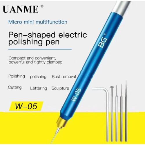 Portable IC Chip Grinding Pen Mobile Phone CPU NAND Flash Grinding Remove Tool for Phone Motherboard Repair