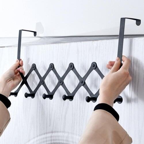 Practical Excellent Metal Clothes Organizer Hook 2 Colors Hanger Rack Long Service Life for Home