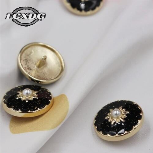 18/25mm Luxury Coat Button Embellishments for Clothing Sewing Accessories Buttons for Clothing Blouse Buttons Snaps for Clothes