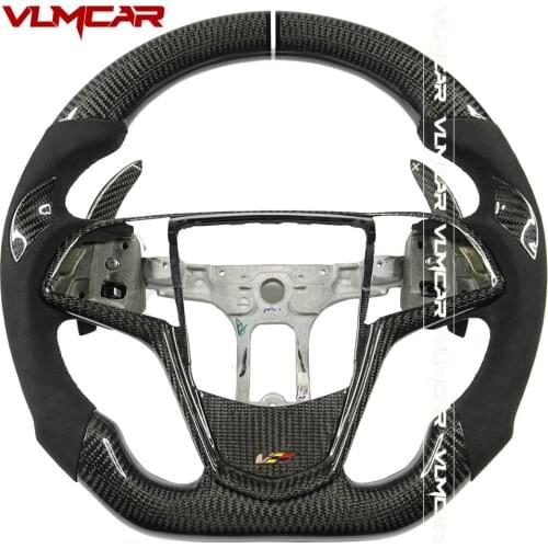 Custom Carbon Fiber Steering Wheel For Cadillac CTS XTS SRX ATS CT6