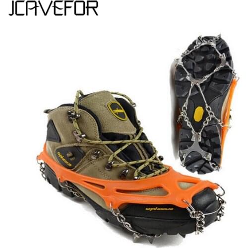 Silicon Universal Ice No Slip Snow Shoe Spikes Grips Cleats Crampons Winter Climbing No Slip Shoes Cover