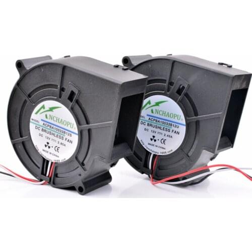 Brand new original BA10033B12U BA10033B12S 97×97×33mm DC12V 2.40A 2.85A high-speed oven exhaust centrifugal turbo blower