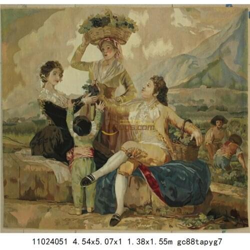 Beautiful tapestry aubusson tapestry printed tapestry kits wall tapestry medieval wool tapestry