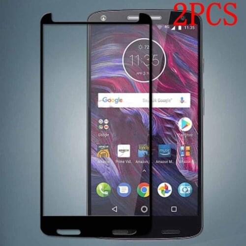 2PCS Full Cover Tempered Glass For Motorola Moto Droid Turbo 2 Screen Protector protective film For Moto X Force XT1580 glass