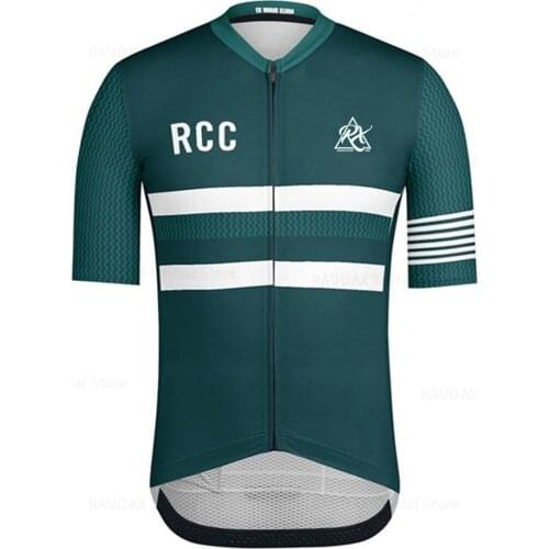 2020 Mens Clothes Wear Better RCC Rainbow Team Areo Cycling Jersey Short Sleeve Bicycle Clothes Summer MTB Road Bike Shirt