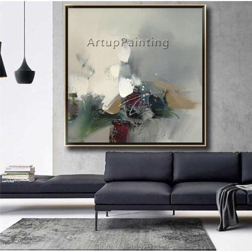 Nordic style abstract painting on canvas cuadros decoracion wall pictures for living room wall art canvas quadros thick texture