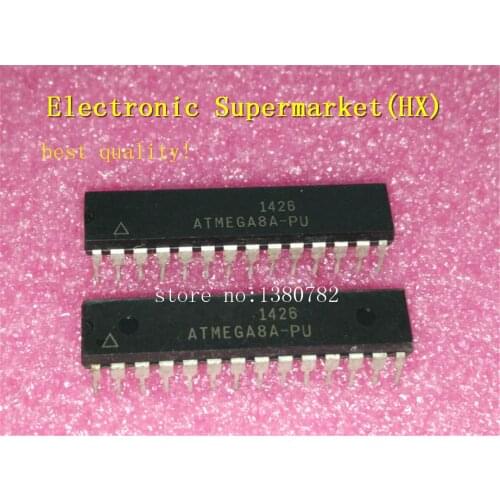 Free Shipping 50pcs/lots ATMEGA8A-PU ATMEGA8A ATMEGA8 DIP-28 New original IC In stock