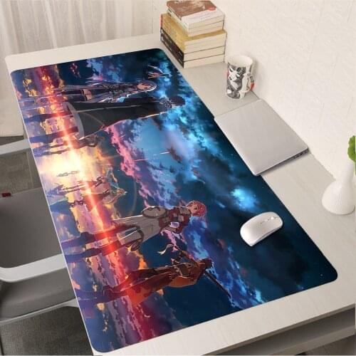 Sword Art Online Gaming XXL Large Mouse Pad Rubber Anti-slip Gamer Computer Mousepad Carpet for Keyboard Desk Mat PC Accessories