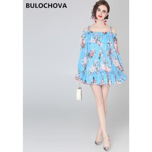 Летние платья больших размеров BULOCHOVA China At AliExpress