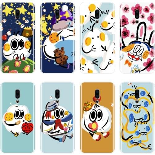 Phone Case For Meizu 15 Lite 16 Plus 16th 16x Silicone Cute Cloud Cartoon Rabbit Star Back Cover For Meizu Pro 6 7 Plus U10 U20