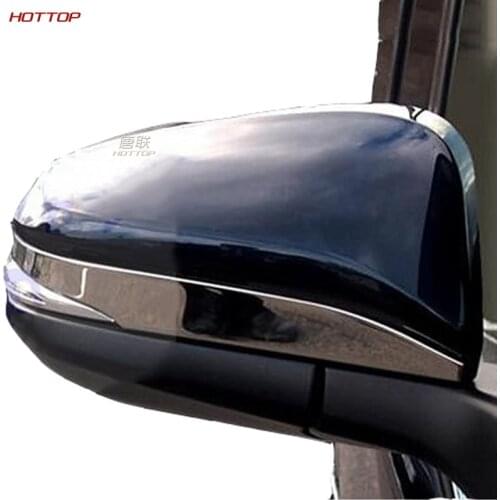 For Toyota Noah/Voxy 80 Series Rearview Mirror Decorative Strip Electroplated Rearview Mirror Decorative Stickers