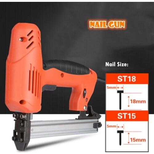 Nail Gun Electric Nailer Electric Tacker Electric Nailing Machine