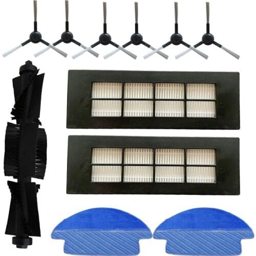HEPA Filter Roll Brush Side Brush Mop Pad Cloth for Proscenic LDS-M6 R2 Robotic Vacuum Cleaner Rag Parts Accessories