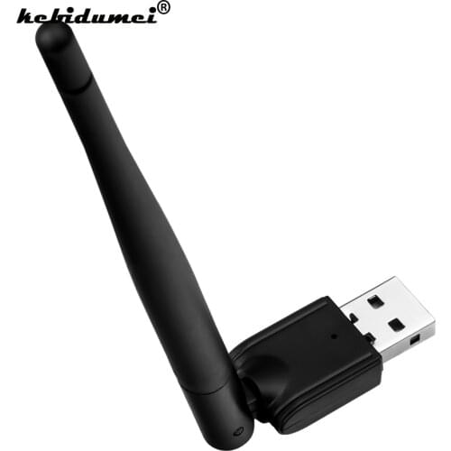 Kebidumei Freesat MT-7601 USB Network Card WiFi Wireless Antenna LAN Adapter For TV Set Top Box USB Wi-fi Adpater