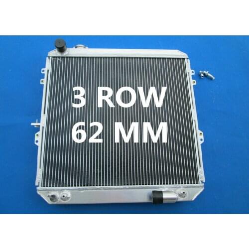 62MM 3 ROW Aluminum Radiator For Toyota HILUX LN106 LN111 Diesel Custom AT/MT 1988-1998 1988 1989 1990 1995 1996 1997 1998