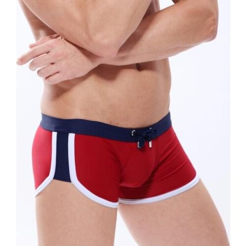 Fashion Mens Swimming Trunks, Swimming Supplies, Mens Swimming Trunks, Quick-drying Boxer, Large Size Mens Swimming Trunks