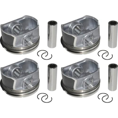 AP01 Pistons & Rings Set For VW MKV GTI Passat Jetta AUDI A3 A4 TT A6 Seat ALTEA EXEO Skoda 2.0 TFSI BPY 06D107066C 06D107066 D