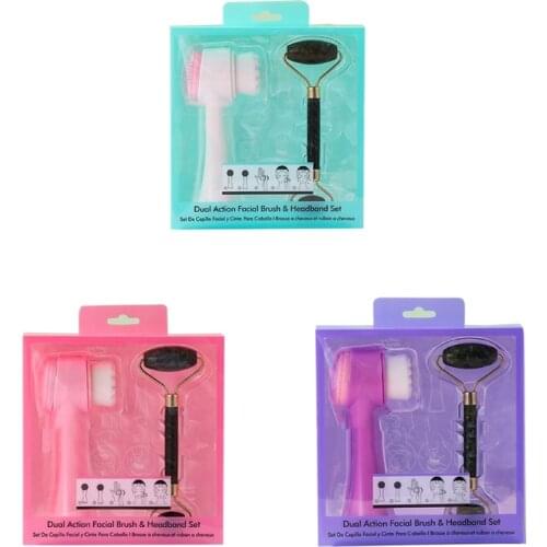 Jade Roller for Face Massage Facial Rollers Stone for Anti-Aging Cosmetic Skin Care Beauty Tool with Gift Box Sets Women 27RC