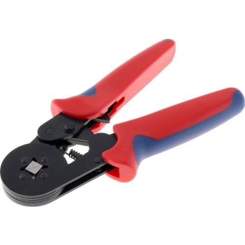 New HSC8 6-4A Mini-type Adjustable Crimping Carbon Steel Pliers Terminals Crimping Tool Hands Pliers