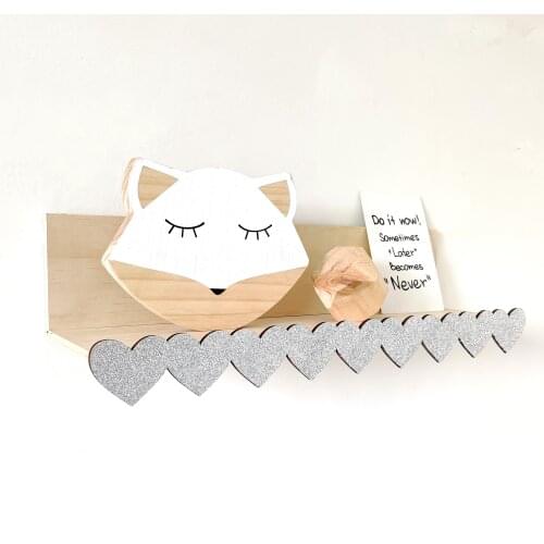 Storage rack for kids room cloud/bow/swan wall shelves for baby girl room wall decor storage shelf board