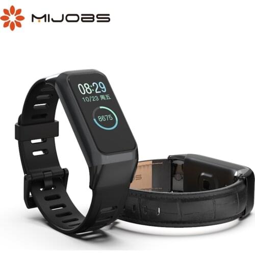 Strap for Huami Amazfit Cor / Band 2 Smart Wristbands Replacement Bracelet Midong Watch Silicone/Leather Wrist Belt Accessories