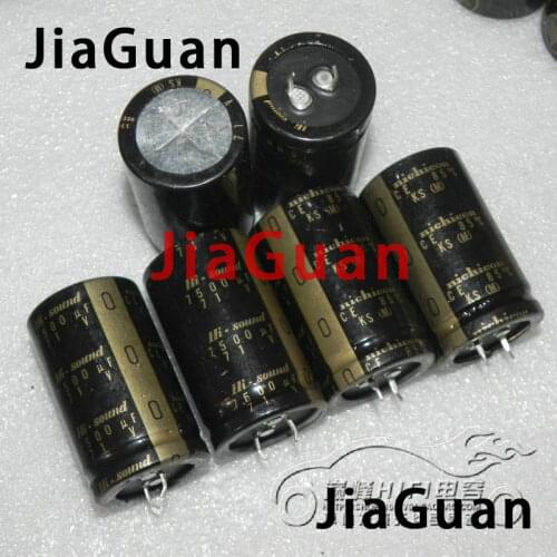 2PCS NEW NICHICON HI-SOUND KS 71V7500UF 30X50MM 7500uF/71V amplifier filtering 7500uF 71V audio capacitor 71v 7500uf