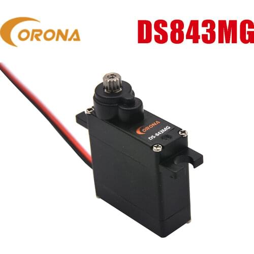 4pcs Corona DS843MG DS-843MG Digital High Torque Micro Servo 4.8kg / 0.10sec / 11.5g