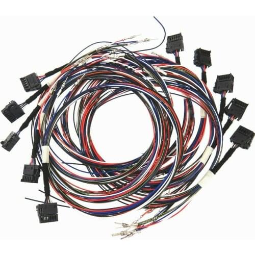 10Pcs Cruise Control System Wiring Harness Cable For VW Passat Golf Jetta Bora MK4 B5 Beetle Skoda Superb Seat 1J1 970 011F