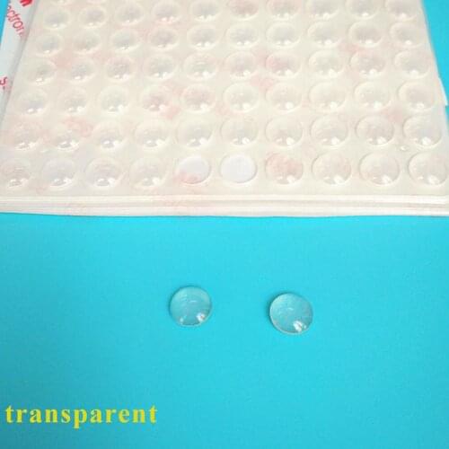 100PCS 8*2MM SELF ADHESIVE SILICONE RUBBER FEET PADS GREAT SILICA GEL DOOR STOPPER RUBBER, SHOCK ABSORBER FUNITURE BUMPER