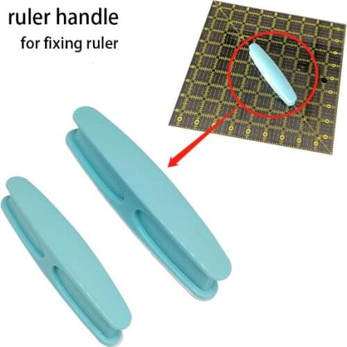 2pcs Ruler Handle DIY Sewing Tools Strong Suction Ruler Handle (Strong Adsorption) For Quilting Patchwork Ruler