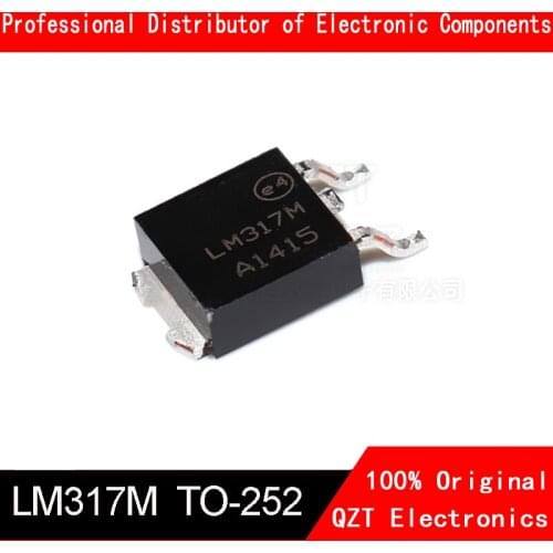 10PCS LM317 LM317M TO252 LM317MDT TO-252 317 New and Original IC Chipset