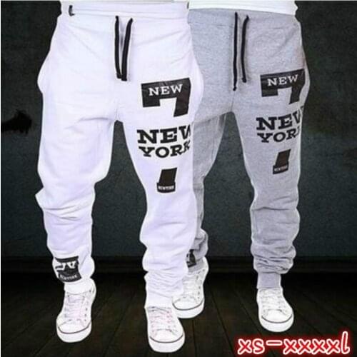 Men Streetwear pants Hip Hop Splice Joggers Pants Fashion Men Casual Cargo Pant Trousers High Street Elastic Waist Harem Pant